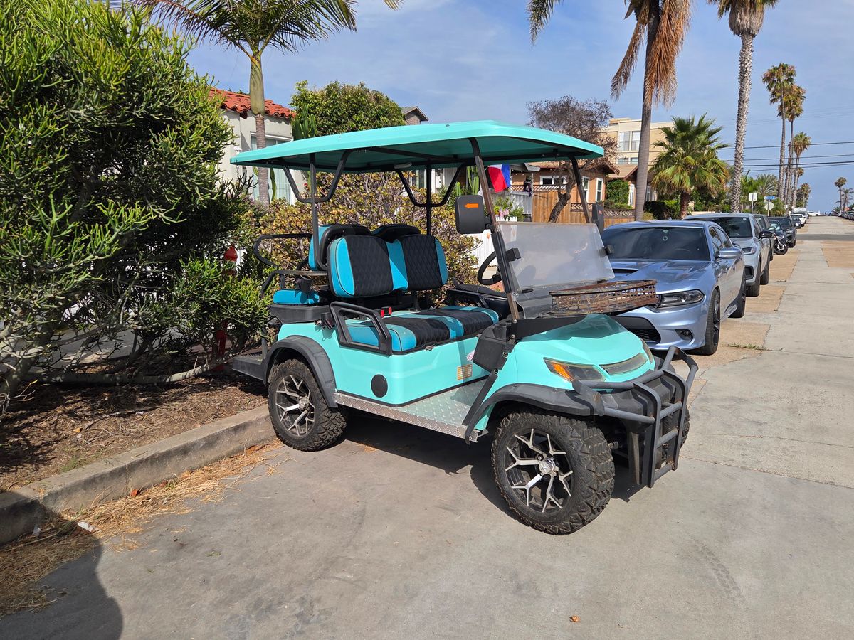Golf carts on Ocean Beach streets, 92107 โ photo 3