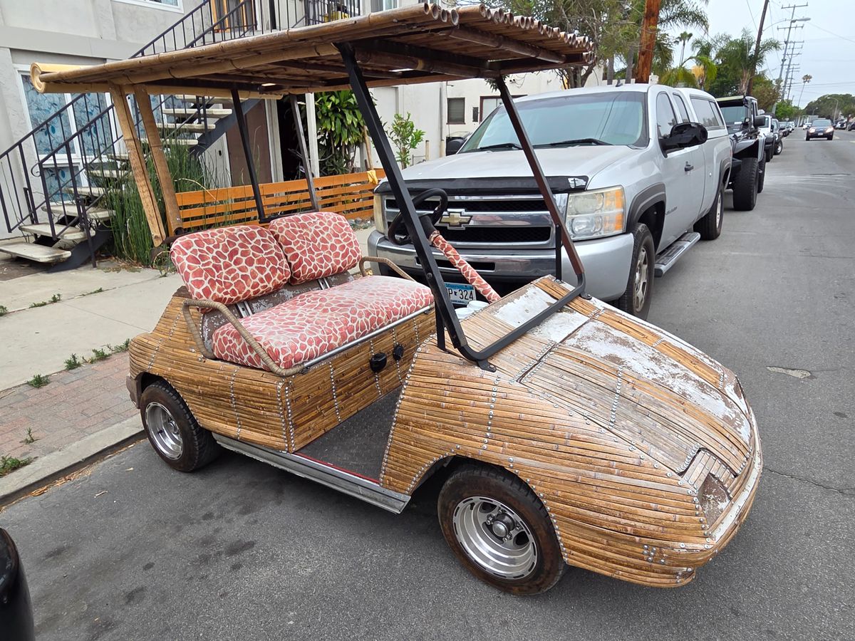 Custom golf cart in Ocean Beach, San Diego โ photo 6