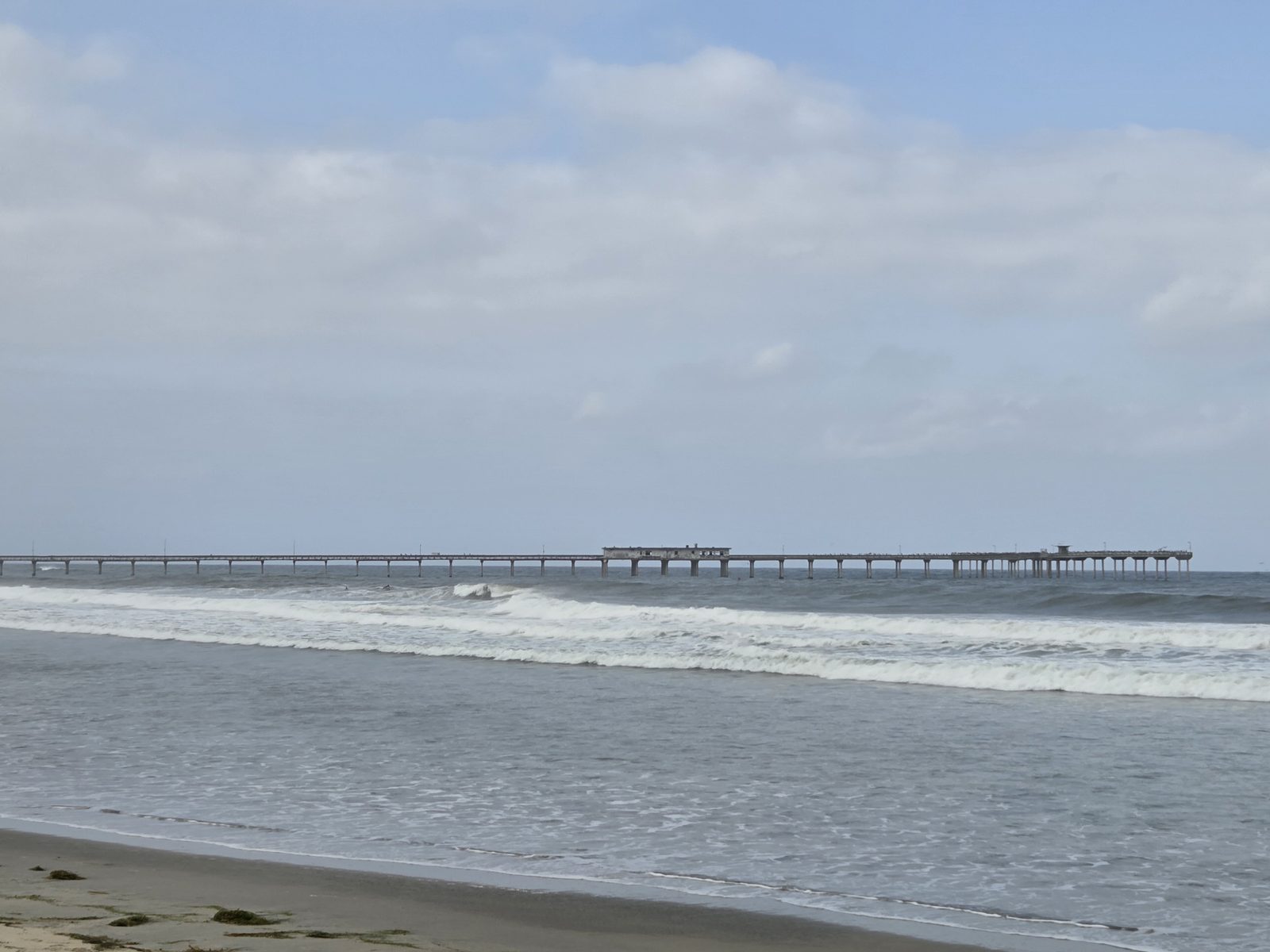 Ocean Beach Pier over the surf, San Diego 92107 โ photo 8