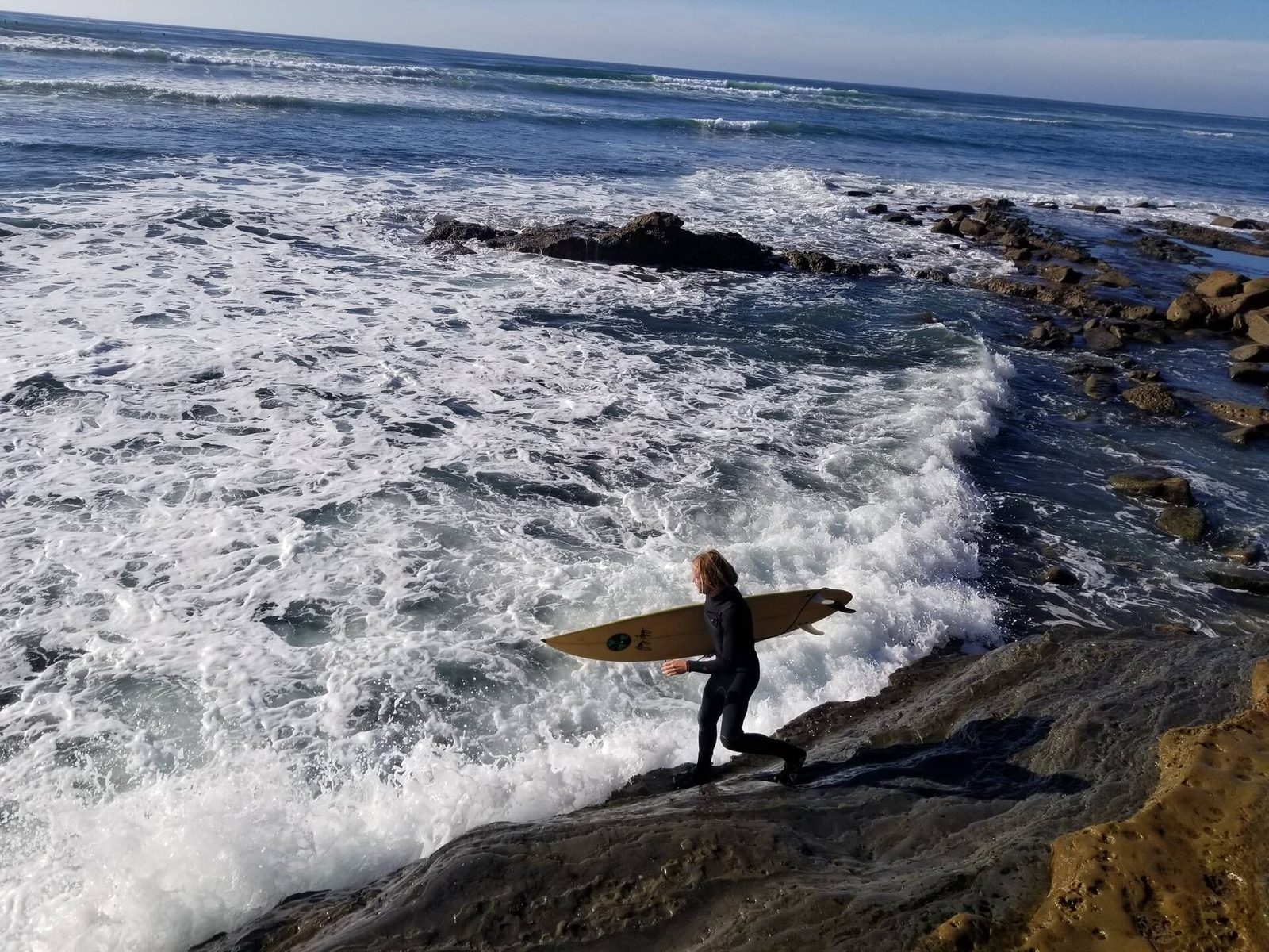 Surfing at Ocean Beach, San Diego 92107 โ photo 1